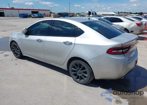 2013 Dodge Dart Limited from USA, damaged, VIN 1C3CDFCH1DD285395